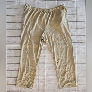 Lands' End Beige Stretch Pants